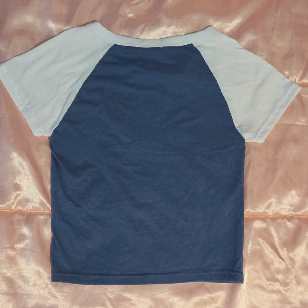 Cute rhinestone star Rue21 baby tee top new - Picture 2 of 3